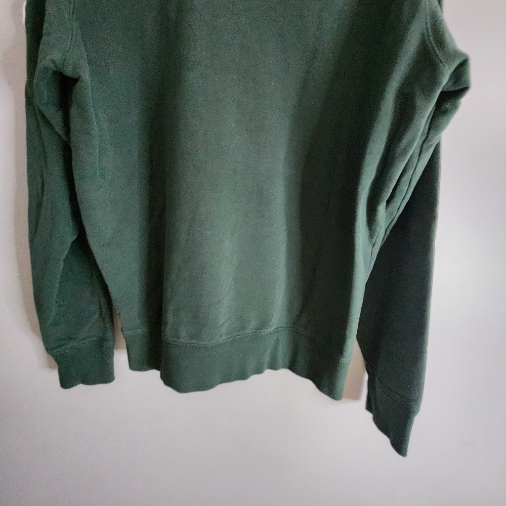Green Bay Packers Green Quarter 1/4 Zip Sweatshirt - Picture 6 of 16